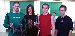 <hr/>Harpursville team wins robotics competition