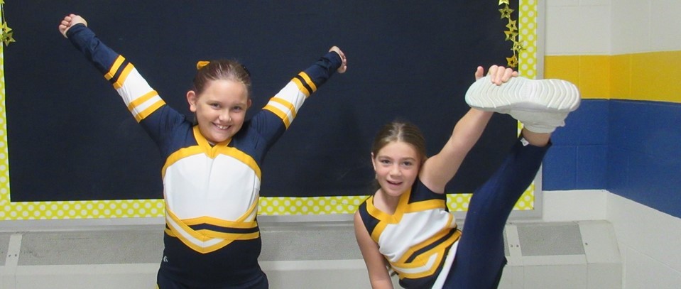WAO Cheerleaders during Homecoming Spirit Week