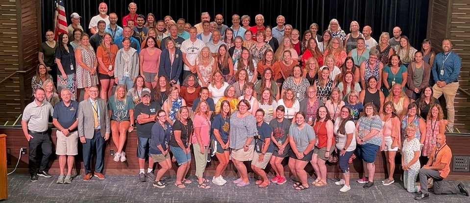Staff photo - opening day 9/6/2023