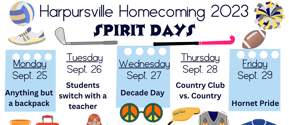 Homecoming Spirit days