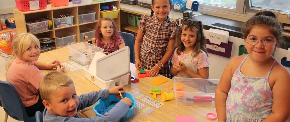 First day of school group